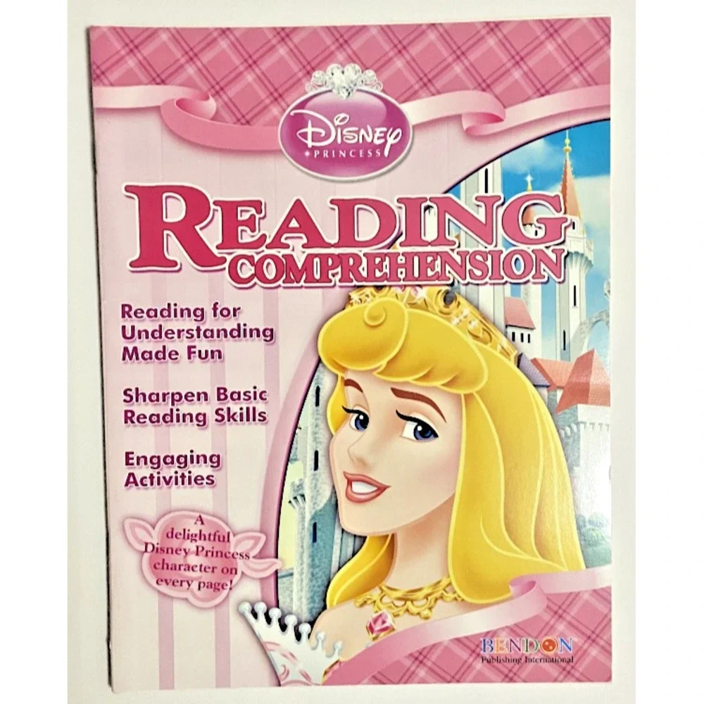 Disney Princess READING‎ COMPREHENSION 2009 Learning Paperback Workbook